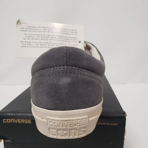 Converse Cons Skidgrip Cvo‎ Ox Charcoal Gray Sneakers - Size 9.5 - Picture 6 of 9